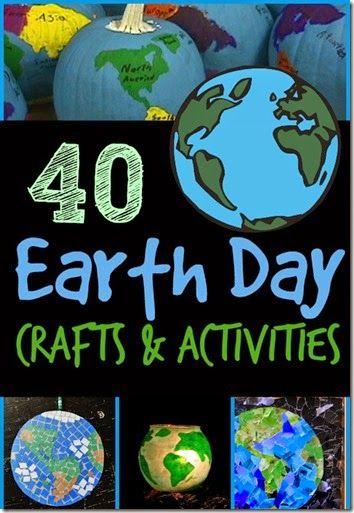 Earth Day Crafts and Earth Day Activities for Kids Earthday Crafts For Kindergarten, World Craft, Earth Craft Kindergarten, Recycled Crafts For Earth Day, Earth And Recycling Crafts For Toddlers, Earth Day Second Grade Activities, Earth Science Experiments, Earth Day Cognitive Activities, World Earth Day