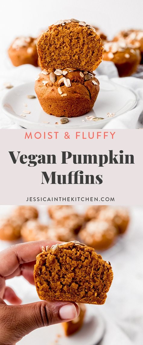 Vegan Almond Flour Pumpkin Muffins, Vegan Gf Pumpkin Muffins, Vegan Oil Free Pumpkin Muffins, Vegan Protein Pumpkin Muffins, Pumpkin Muffins Egg Free, Wfpb Pumpkin Muffins, Vegan Pumpkin Muffins Easy, Vegan Gf Muffin Recipe, Pumpkin Cupcakes Vegan