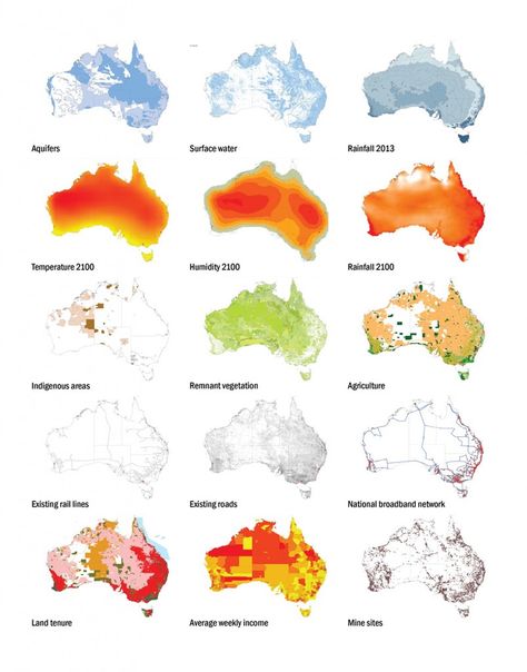 Thematic Map, Landscape Architecture Diagram, Architecture Diagram, Map Diagram, Australia Map, Diagram Architecture, Landscape Architecture, Australia, Map