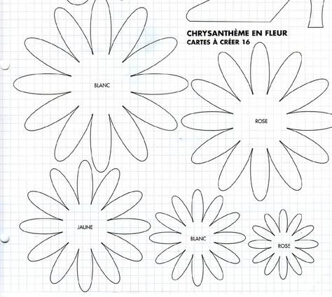 00gabaritdefleurpapiergabaritht9uh1 Felt Flower Template, Flower Fabric Pattern, Flower Coloring Sheets, Hand Quilting Designs, Flower Petal Template, Paper Rose Template, Flower Templates Printable, Shape Coloring Pages, Long Arm Quilting Patterns