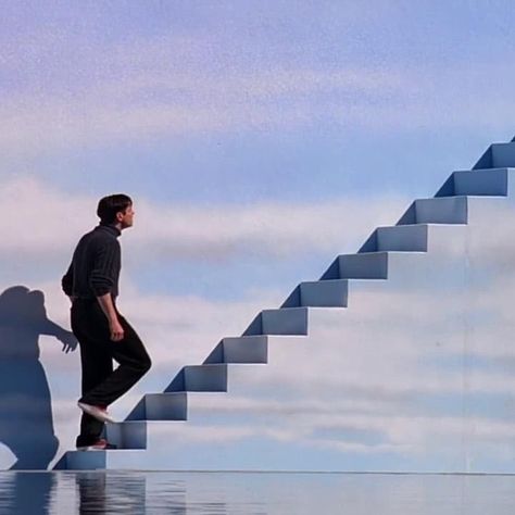 Truman Show Stairs, The Truman Show, Stairs, Audio, Forest, Tumblr, The World