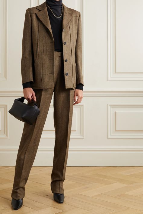 Men Fashion Trends, Suits Clothing, Woman Suit Fashion, Safari Style, Slim Leg Pants, Suit Fashion, Mode Inspiration, Business Outfits, Designer Suits