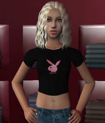 Sims3 Cc Clothes, Sims 4 Cc Playboy, Sims 2 Aesthetic, Sims Shirts, Sims 2 Mods, Sims Aesthetic, Sims2 Cc, Sims Finds, 3d Hair