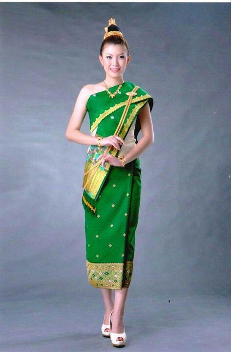 Miss Laos Laotian Wedding, Laos Dress, Lao Sinh, Lao Dress, Lao Wedding, Laos Culture, Laos Wedding, Laos Clothing, Thai Dresses