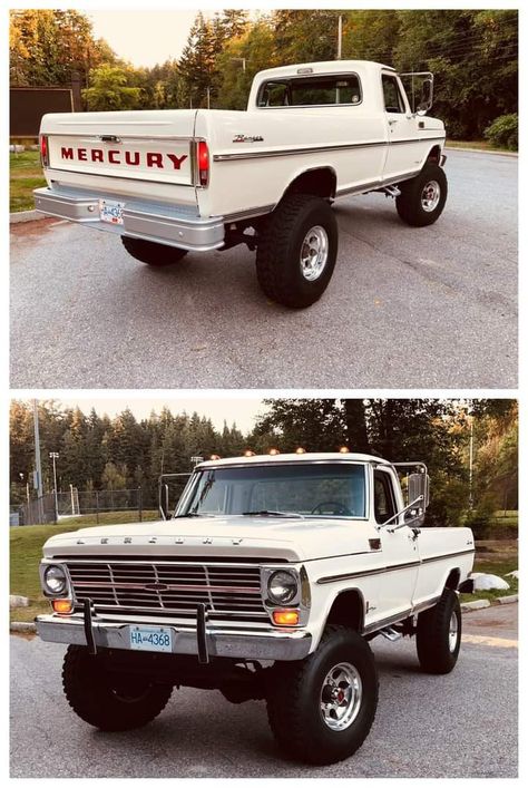 Old Ford Trucks Vintage, Old School Trucks, Mercury Truck, Old Chevy Trucks, 79 Ford Truck, Old Ford Truck, Chevy Trucks Older, Foto Cowgirl, Country Trucks