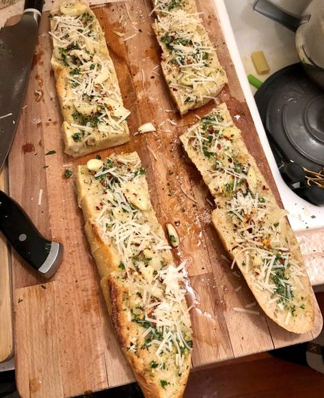 Garlic Bread Spread, Barefoot Contessa Recipes, Lamb Ragu, Baked Rigatoni, Ina Garten Recipes, Garlic Bread Recipe, Star Food, Favorite Side Dish, Italian Dishes