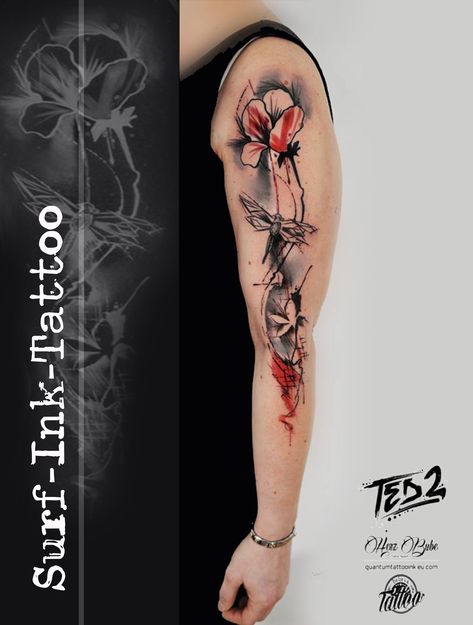 trash style tattoo,tattoo,abstract tattoo,trash-polka-tattoo,tattoo idea,tattoo idee,blumen tattoo,trash tattoo,ted2,ted bartnik,surf ink tattoo,mohnblume tattoo,trash polka tattoo,tattoo mann,frau tattoo,oberarm tattoo,trash style,best tattoo,best tattoo style,realism tattoo,helm tattoo,ted2,tattoos,tatos,tatoo, poppyflower tattoo,poppyflower,watercolor tattoo,abstract tattoo,dragonflytattoo Helm Tattoo, Bee And Flower Tattoo, Black Red Tattoo, Splatter Tattoo, Abstract Flower Tattoos, Nike Tattoo, Tattoo Abstract, Tattoo Trash, Polka Tattoo