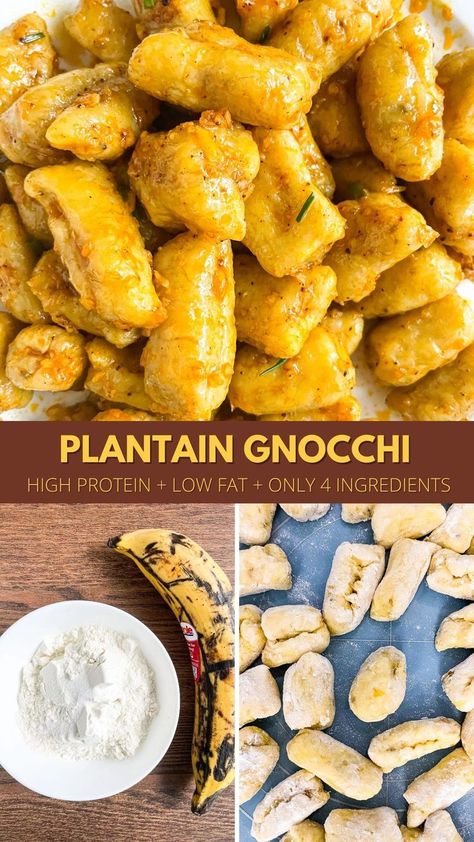 Quick And Easy Healthy Recipes, Plantain Gnocchi, Easy Ethnic Recipes, Banana Plantain Recipe, Vegan Jamaican, Vegan Puerto Rican Food, Easy Vegan Breakfast Ideas, Breakfast Vegan, Plantain Recipes