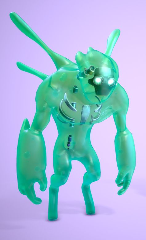 ArtStation - Jelly Goop, Richard Bryce Gore Jelly Character Design, Jelly Character, Walk Cycle Animation, Cycle Animation, Walk Cycle, Xbox Controller, Game Dev, Ben 10, A Character