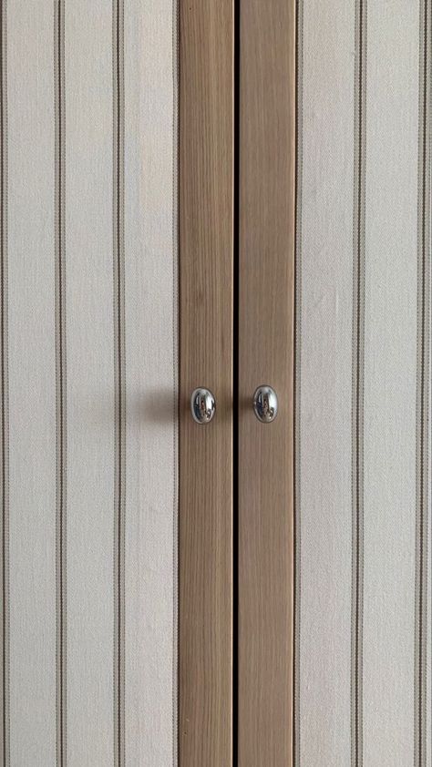 Upholstered Closet Doors, Grasscloth Cabinet Doors, Wardrobe Shutters, Wardrobe Shutter Design, Fabric Wardrobe, Millwork Details, Wardrobe Dresser, Shutter Designs, Joinery Design