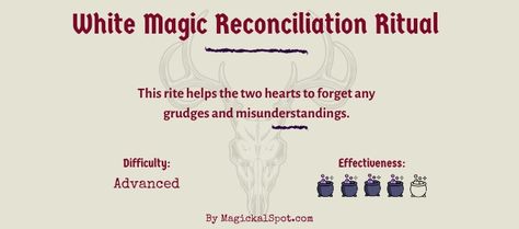 Reconciliation Spell, Wicca Candles, Love Spell Chant, Spells That Really Work, White Magic Spells, Real Love Spells, Banishing Spell, Magick Symbols, Easy Spells