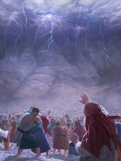 A Promise to Jehovah — Watchtower ONLINE LIBRARY Monte Sinai, Mt Sinai, Mount Sinai, Bible Images, Bible Illustrations, True Faith, Bible Characters, Bible Pictures, Prophetic Art