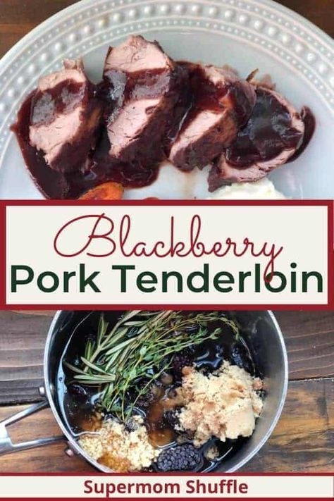 Blackberry Sauce, Pork Tenderloin Recipe, Blackberry Recipes, Easter Dishes, Tenderloin Recipe, Tenderloin Recipes, Large Crowd, Pork Tenderloin Recipes, Full Disclosure