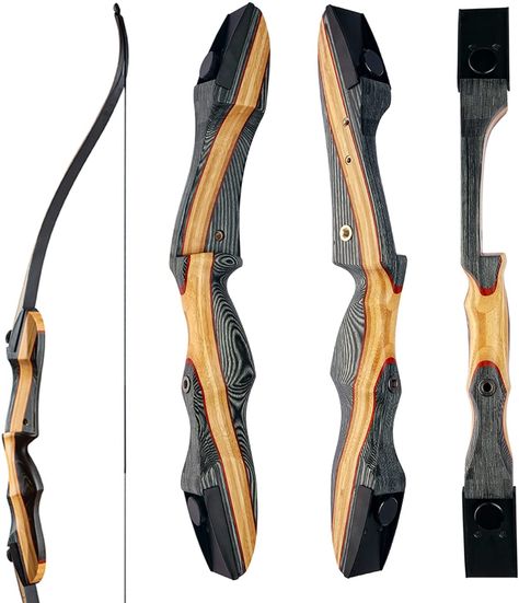 Amazon.com : Lightning Archery Recurve Bow and Arrow Set 62" Archery Hunting Bow Wooden Takedown Recurve for Adults Teens Beginners to Advanced Outdoor Practice & Hunting(30lb, Right Hand) : Sports & Outdoors Take Down Bow, Archery Recurve, Archery Gear, Hunting Bow, Bow And Arrow Set, Recurve Bows, Pretty Knives, Archery Bow, Recurve Bow