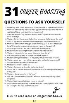 These 31 career questions to ask yourself in 2021 will help you achieve personal growth and self-improvement! Click to download the 31 career journal prompts questions free and boost your career today! Career Questions To Ask Yourself, Day One Journal, Career Journal, Career Questions, Job Inspiration, Journal Questions, Development Books, Goal Journal, Daily Journal Prompts