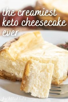 Wholesum Yum, Best Keto Cheesecake, Keto Cheesecakes, Keto Favorites, Beginner Baker, Keto Cakes, Healthier Sweets, Keto Journey, Postre Keto