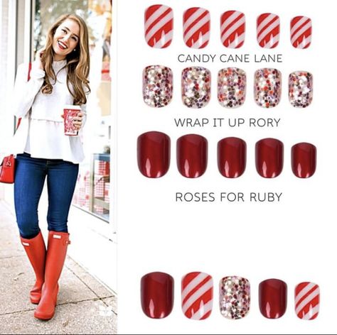 Red Aspen Nail Dash Combos Christmas, Red Aspen Nail Dash Combos 2023, Red Aspen Nail Dash Combos, Red Aspen Nail Dash, Red Aspen Nails, Aspen Nails, Nail Dashes, Candy Cane Lane, Smoothie Mix