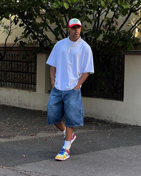 90s Fashion Men Outfits, Streetwear Summer Outfits, 90s Fashion Men, Trendy Boy Outfits, Street Fashion Men Streetwear, Street Style Outfits Men, Streetwear Summer, 90s Streetwear, Mens Fashion Streetwear