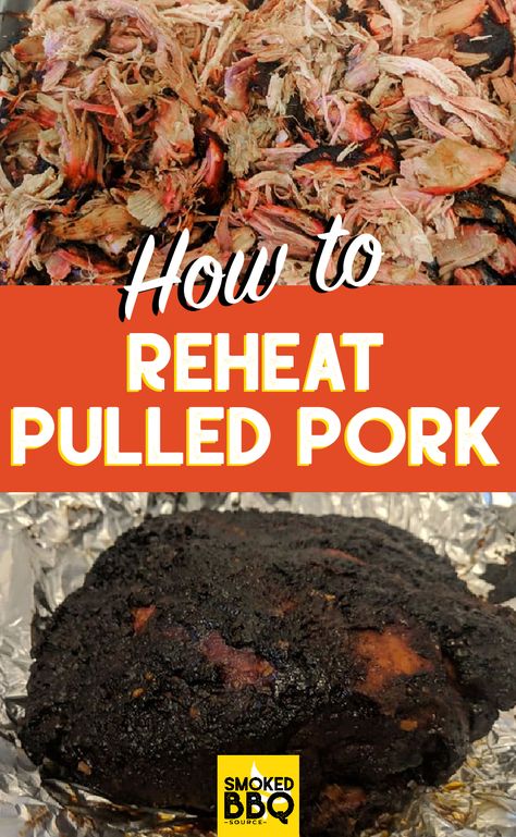 Reheat Pulled Pork, Cafe Rio Sweet Pork Recipe, Smoked Pork Recipes, Catering Recipes, Leftover Pork Roast, Pork But, Pulled Pork Leftover Recipes, Leftover Pulled Pork, Pantry Meals