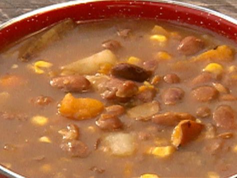 Idaho Potato and Smoked Corn Stew recipe from Robert Irvine via Food Network Robert Irvine Recipes, Smoked Corn, Roasted Corn Salad, Robert Irvine, Idaho Potatoes, State Foods, Chef Inspiration, Roasted Corn, Potato Side Dishes