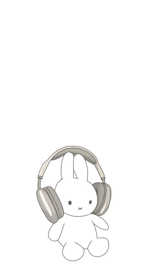 #miffy #miffywallpaper #wallpaper #iphonewallpapers #background #backgroundsforphones #phonebackground #phonewallpaper #nijntje Cute Subtle Wallpapers, Cute Miffy Wallpaper, White Bunny Wallpaper, Miffy Wallpaper Ipad, Miffy With Headphones, Miffy Lockscreen, Miffy Background, Miffy Wallpaper Iphone, Miffy Cartoon