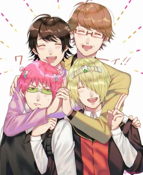 Saki Kusuo, Kusuo Saiki, Psi Nan, Conan Comics, Shonen Jump, Saiki Kusuo, Anime Fandom, Autumn Art, Fanarts Anime