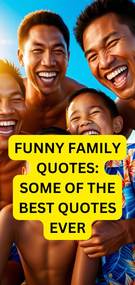 One of the best things you can do is laugh with and about the people who’ve known you the longest. Looking for some funny family quotes? Here are 14 that you will love! They’ll give you a good giggle. Funny Quotes For Family, Cute Family Sayings, Funny Sayings About Family, Crazy Family Quotes Funny Hilarious, Weird Family Quotes, Funny Quotes About Kids, Funny Family Sayings, Family Quotes Humor, Dysfunctional Family Quotes Funny