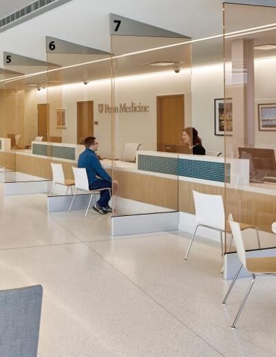 Bank Lobby Interior Design, Bank Waiting Area, Hospital Counter Design, Hospital Lobby Interior Design, Hospital Interior Design Reception Areas, Bank Counter Design, Bank Design Interior, Bank Interior Design Concept, Bank Office Interior Design