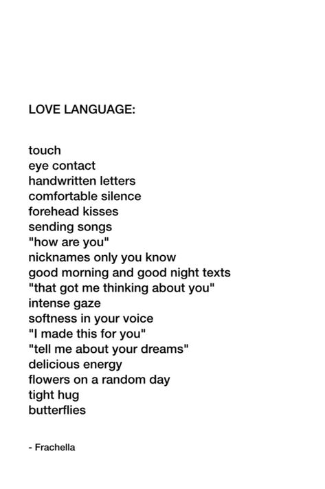 Expression Of Love Quotes, All Love Languages, Quotes About Physical Touch, Words Of Affirmation Love Language Aesthetic, Physical Touch Love Language Pictures, Physical Touch Love Language Quote, My Love Language Is, My Love Language Quotes, Gift Giving Love Language Aesthetic