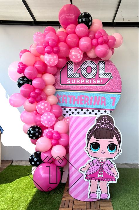 Lol Birthday Decorations, Lol Doll Birthday Party Ideas Diy, Lol Birthday Party Ideas Decorations, Lol Party Ideas Decoration, Lol Surprise Dolls Party Ideas, Lol Birthday Party, Peppa Pig Birthday Decorations, Lol Birthday, Magic Party