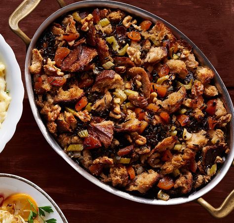 countryliving Wild Rice Stuffing Recipes, Rice Stuffing Recipes, Wild Rice Stuffing, Easy Stuffing Recipe, Recipes For Thanksgiving, Rice Stuffing, Cooking Decorating, Stuffing Recipes For Thanksgiving, Holiday Appetizers Recipes