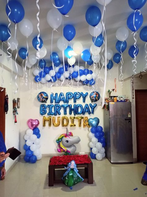 Birthday Stage Decoration Ideas, Birthday Decoration Ideas At Home Simple, Baby Boy Birthday Decoration, 1st Birthday Decorations Boy, Birthday Decoration Ideas At Home, Frozen Theme Birthday, Airplane Birthday Party Decorations, Theme Birthday Decoration, Birthday Decoration Ideas