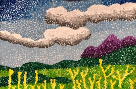 Landscape Art Lessons, Scottish Landscape, Landscape Scenery, Stippling, Winter Crafts, Landscape Art, Art Lessons, Art Inspo, Art For Kids