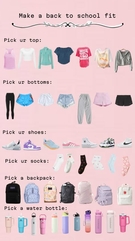 #preppy #girl #backtoschool #backtoschooloutfits #makeabacktoschoolfit #backtoschoolaesthetic #cute #aesthetic #fyp #summer #school #lululemon #nike #converse #hoodies Cute Lululemon Outfits For School, Outfits For School Preppy, Cute Lululemon Outfits Summer, Cute Lululemon Outfits, Preppy Kids Outfits, Cute Travel Outfits, School Preppy, Middle School Outfit, Back To School Fits