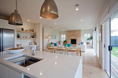 Sunken Kitchen, Multi Furniture, Kitchen Extensions, Living Room And Kitchen Design, Open Plan Kitchen Dining Living, Kitchens Ideas, Open Kitchen And Living Room, Open Plan Kitchen Diner, Open Plan Kitchen Dining