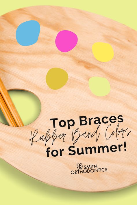 Top Braces Rubber Band Colors For Summer Powerchain Braces Color, Braces Color Combos, Braces Colors Ideas Cute, Braces Colors Combinations, Braces Colors Ideas, Braces Rubber Bands, Cute Braces Colors, Misaligned Teeth, Invisalign Braces