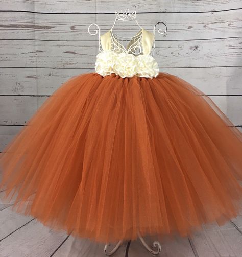 Bridesmaid Suit, Cream Flower Girl Dress, Ivory Flower Girl Dress, Burnt Orange Weddings, Baby Girls Dresses, Orange Bridesmaid Dresses, Winchester Va, Stunning Bridesmaid Dresses, Ivory Flower Girl