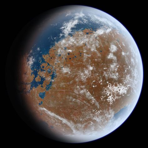 Hydrological Cycle, Mars Atmosphere, Water On Mars, Water Planet, Science Astronomy, Nasa Spacex, Mars Planet, Gas Giant, Planetary Science