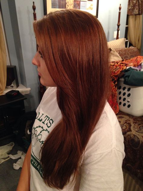 Beautiful brown with red tint Dark Brown With Red Tint, Brown Hair Red Tint, Hair Dye Dark Brown, Red Tint Hair, Redish Brown Hair, Dark Brown With Red, Reddish Brown Hair Color, Auburn Highlights, Brown With Red