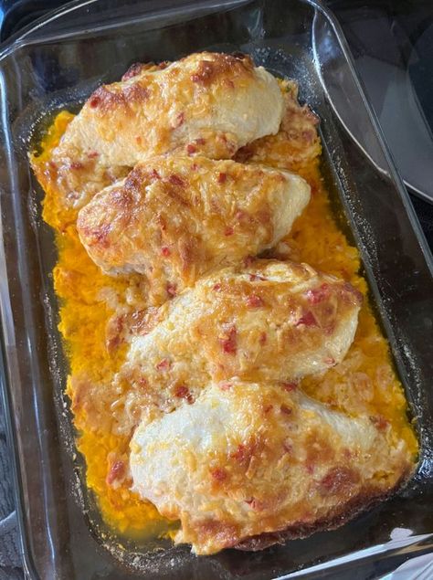 Fine Southern Dish Creamy Pimento Cheese, Veggie Stew Recipes, Cheesy Baked Chicken, Chicken Breasts Recipe, Creamy Spaghetti, Baked Chicken Breasts, Chicken Casseroles, Whole Roasted Chicken, Chicken Health