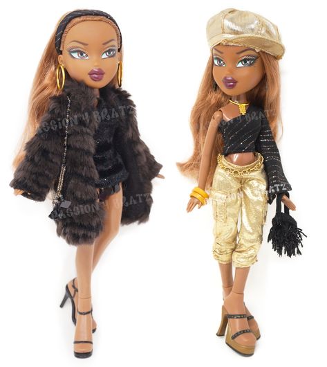 Bratz Doll Outfits, Blonde Streaks, Bratz Girls, Bratz Inspired Outfits, Valley Of The Dolls, Barbie I, Bratz Doll, Black Doll, Strawberry Blonde