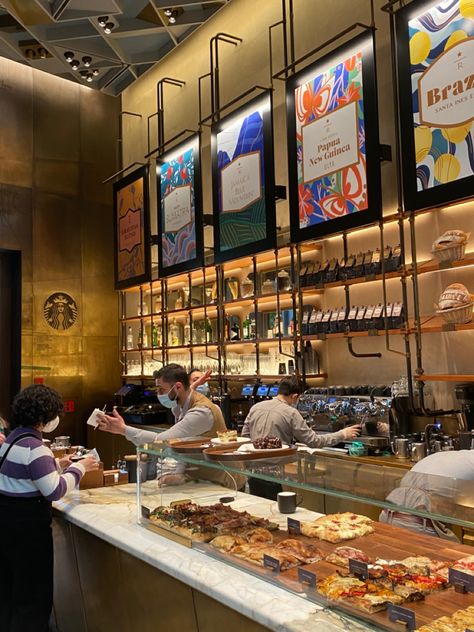 #starbucks #milano Starbucks Reserve, Interior Architect, Coffee Shop, Milan, Cafe, Coffee, Quick Saves