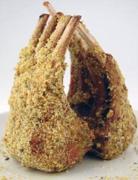 Gordon Ramsay's Herb Crusted Rack of Lamb | Organic Authority Herb Crusted Lamb Chops, Best Rack Of Lamb Recipes, Rack Of Lamb Recipes, Herb Crusted Rack Of Lamb, Gordon Ramsey Recipes, Roast Rack Of Lamb, Crusted Rack Of Lamb, Lamb Dinner, Goat Recipes