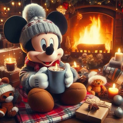 Mickey Mouse Navidad, Wallpaper Mickey Mouse, Natal Do Mickey Mouse, Mickey Mouse Wall Art, Mickey Mouse Background, Mickey Mouse Illustration, Chestnuts Roasting, Minnie Mouse Images, Mickey Mouse Pictures