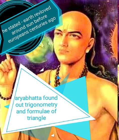 This is aryabhatta a great scientist Hindu Teachings, Good Morning Motivation, Math Notes, Relaxing Yoga, Trigonometry, Influential People, Origami Crafts Diy, Leo Messi, Morning Motivation