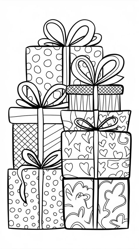 Y2K style Christmas coloring pages featuring fun designs and vibrant colors to bring a festive spirit to your holiday season. Free printable coloring pages for kids and adults to enjoy. Colouring Pages Christmas Free Printable, Christmas Kids Coloring Pages, Christmas Colouring Pages For Adults, Coloring Templates For Adults, Winter Coloring Sheets Free Printable, Holiday Coloring Pages Free Printable, Christmas Colouring Pages For Kids, Kids Christmas Activities Printables, Christmas Colouring Printables Free