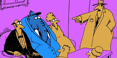 The Far Side: 15 Most Unforgettable Comics About Elephants Farside Comics Gary Larson, Gary Larson Comics, The Far Side Gallery, Gary Larson Far Side, Far Side Cartoons, Irreverent Humor, Newspaper Comic Strip, Far Side Comics, Closer Movie