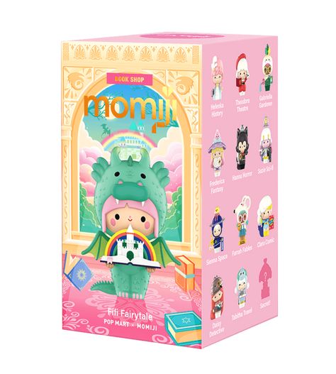 Kawaii Girl Art, Blind Boxes, Box Toys, Dream Artwork, Pop Mart, Book Shop, Types Of Packaging, Box Packaging Design, Cute Box