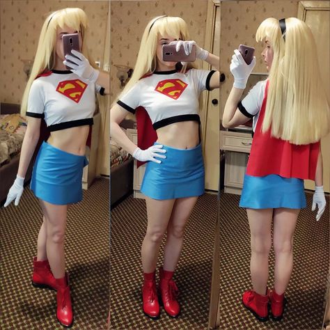 @yorick_deych on Instagram: “New cosplay! Supergirl based on Bruce Timm's design. Bruce Timm is one of my favorite comic artists, love his style, and I've wanted to…” New Cosplay, Supergirl Cosplay, His Style, Bruce Timm, Cosplay Ideas, Halloween Cosplay, Comic Artist, Supergirl, Cheer Skirts