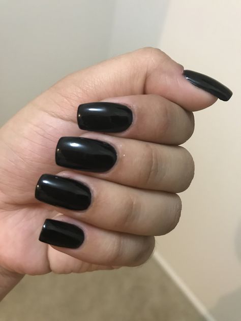 Black SNS 💅🏼💕 Black Sns Nails, Sns Tips, Tips Nails, Sns Nails, Black Nails, Nail Tips, Nails, Beauty, Black